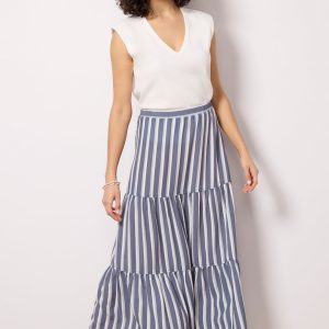 Cali Stripe Skirt