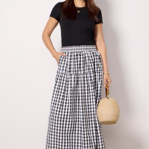 Single Tier Maxi Skirt