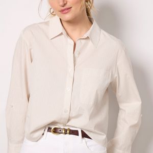 Aiden Crop Shirt