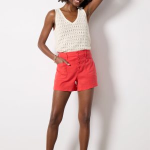 Joelle Stretch Linen Short