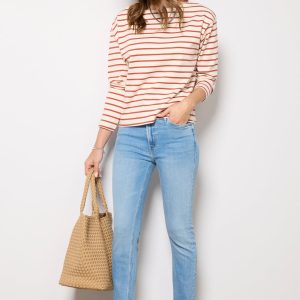 The Mid Rise Dazzler Ankle Fray