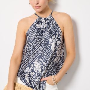 Lia Bandana Halter Top