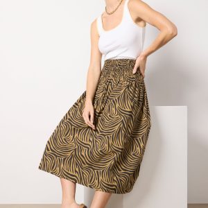 Alessa Printed Skirt
