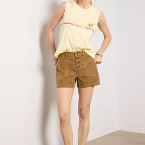Joelle Stretch Linen Short