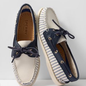 AO 2 Eye Striped Boat Shoe