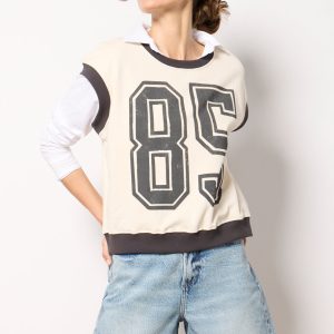Varsity Muscle Top
