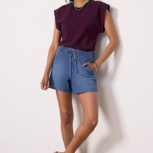 Elodie Chambray Short