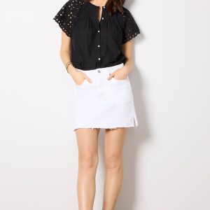 Jessie Skirt w Raw Hem