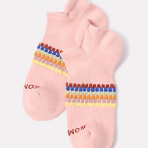 Honeycomb Stripe Ankle Sock