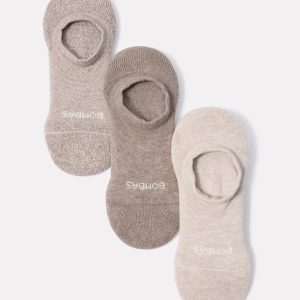 3 Pack Cushion No Show Socks