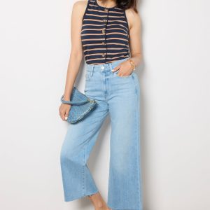 Petite Anessa w Raw Hem