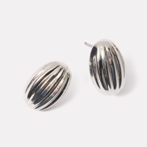 Rhiannon Button Earring