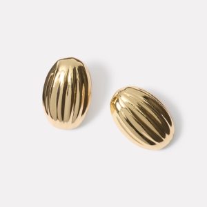 Rhiannon Button Earring