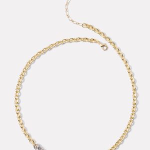 Elena Two Tone Necklace