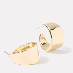 Pippa Flat Hoop Earrings