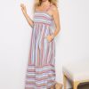 Julia Stripe Midi Dress