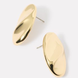 Marcia Hammered Earring