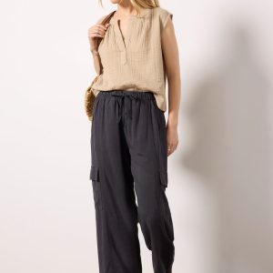 Callie V Neck Airy Top