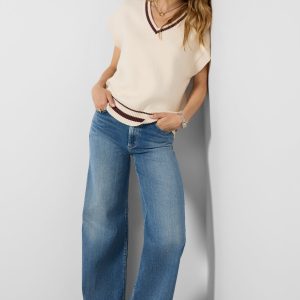 Lyra Wide Leg Jean 32`