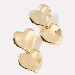 Huntley Heart Drop Earring