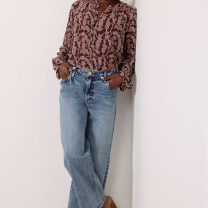 Petite Jean High Rise Wide Leg