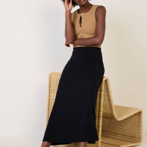 Liza Slub Jersey Skirt