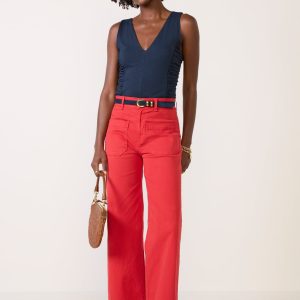 Cropped Sailor Pant