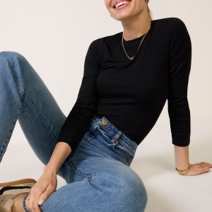 Rilo Rib Long Sleeve Top