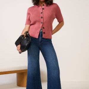 Petite Meg Wide Leg Jean