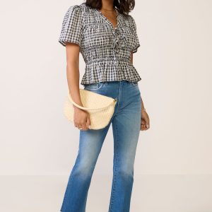 Petite Lennon Crop Bootcut Jean