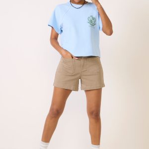 Sports Club Cut Off Sweatshirt