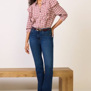 Dru Ruffle Front Shirt