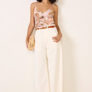 Brooks Printed Satin Cami