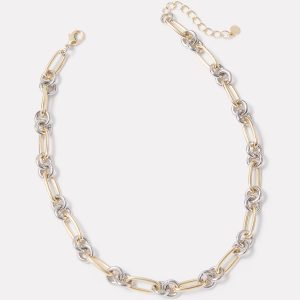 Rinna Two Tone Necklace