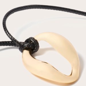 Mona Cord Pendant Necklace