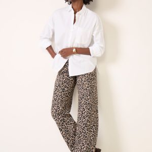 Jo Shirt in Paper Poplin