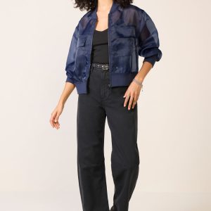 Skyline Organza Bomber