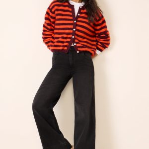 Meg Wide Leg 31` w Double Seaming Jean