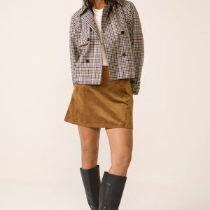 Ciera Suede Mini Skirt