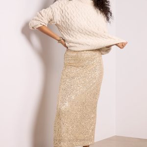 Saturn Sequin skirt