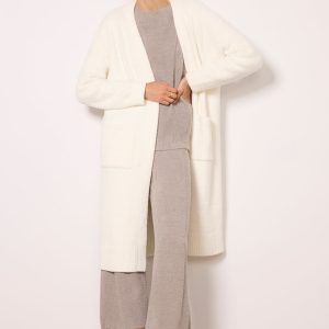 CozyChic Luxe High Slit Cardigan
